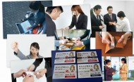 名刺交換の写真